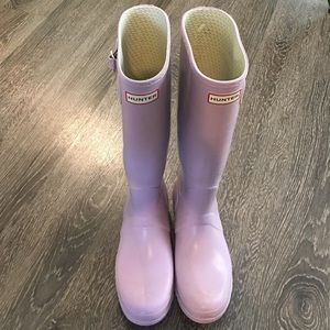 Hunter Rain Boots - Lavender, Women's Size 9